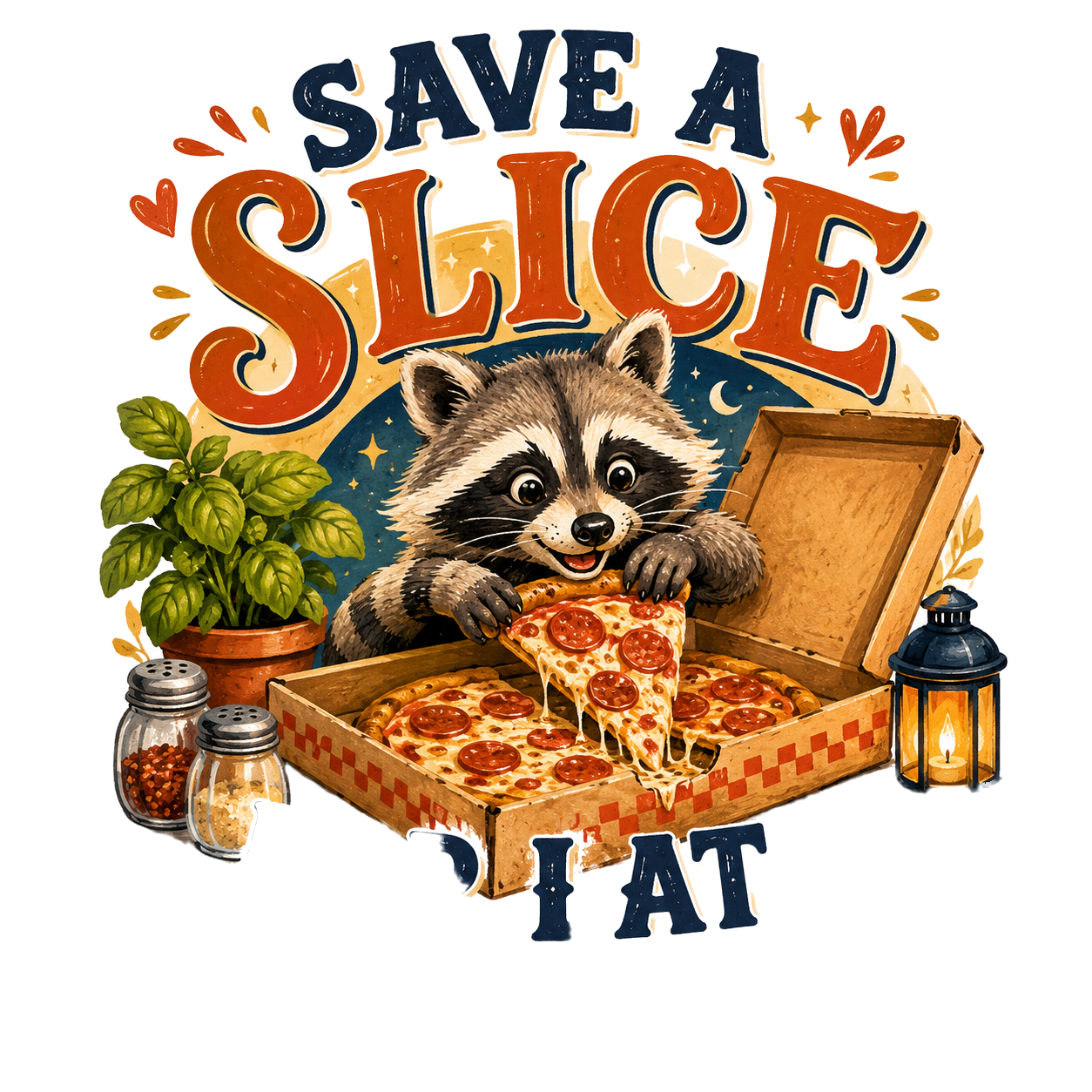 SAVE A SLICE FOR LATER (I WON'T)