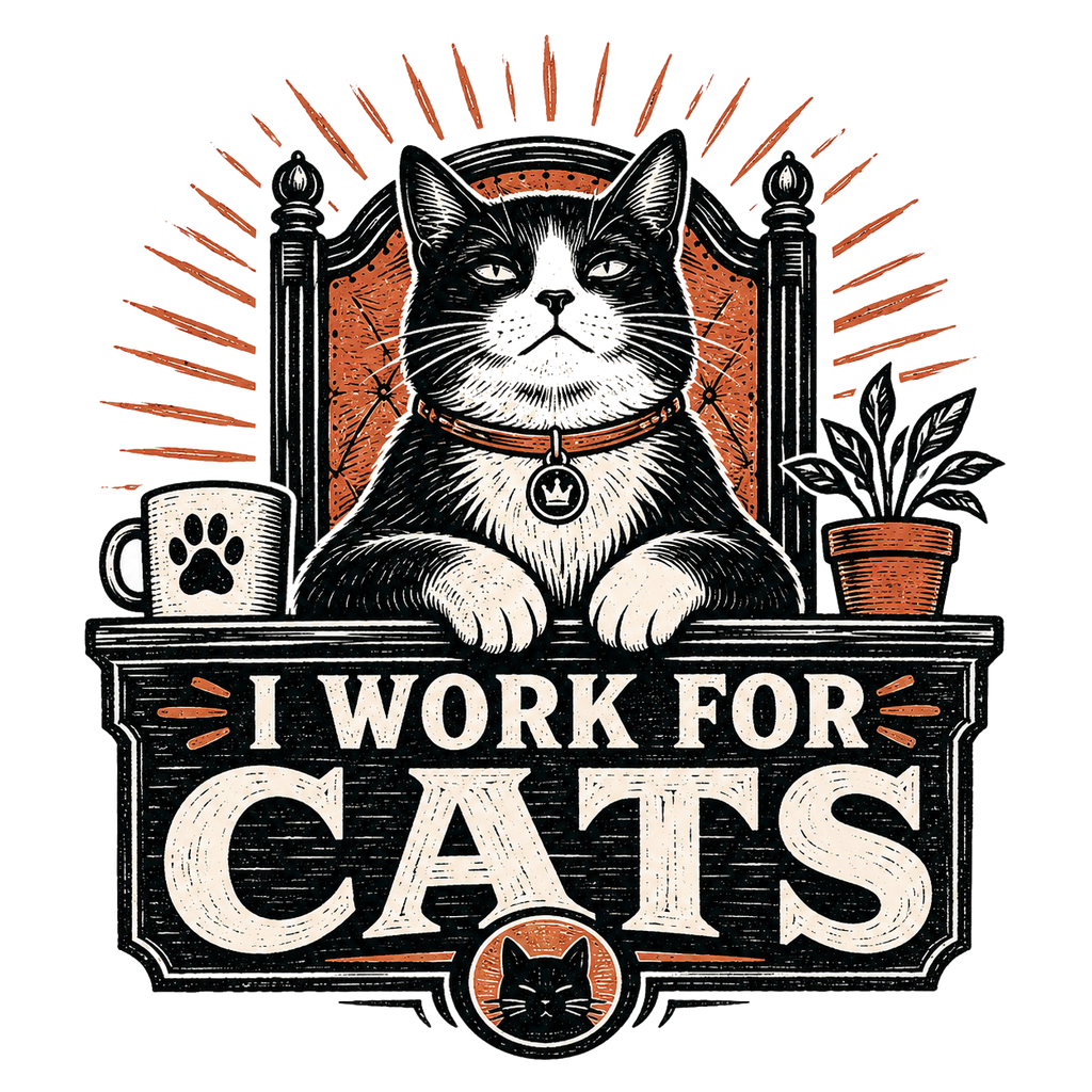 I WORK FOR CATS