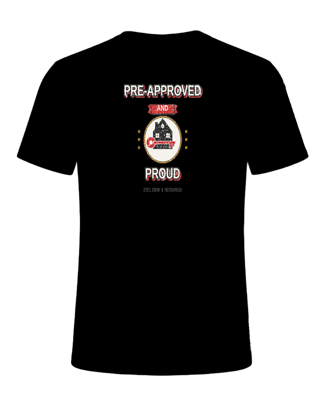 PRE-APPROVED AND PROUD — Black