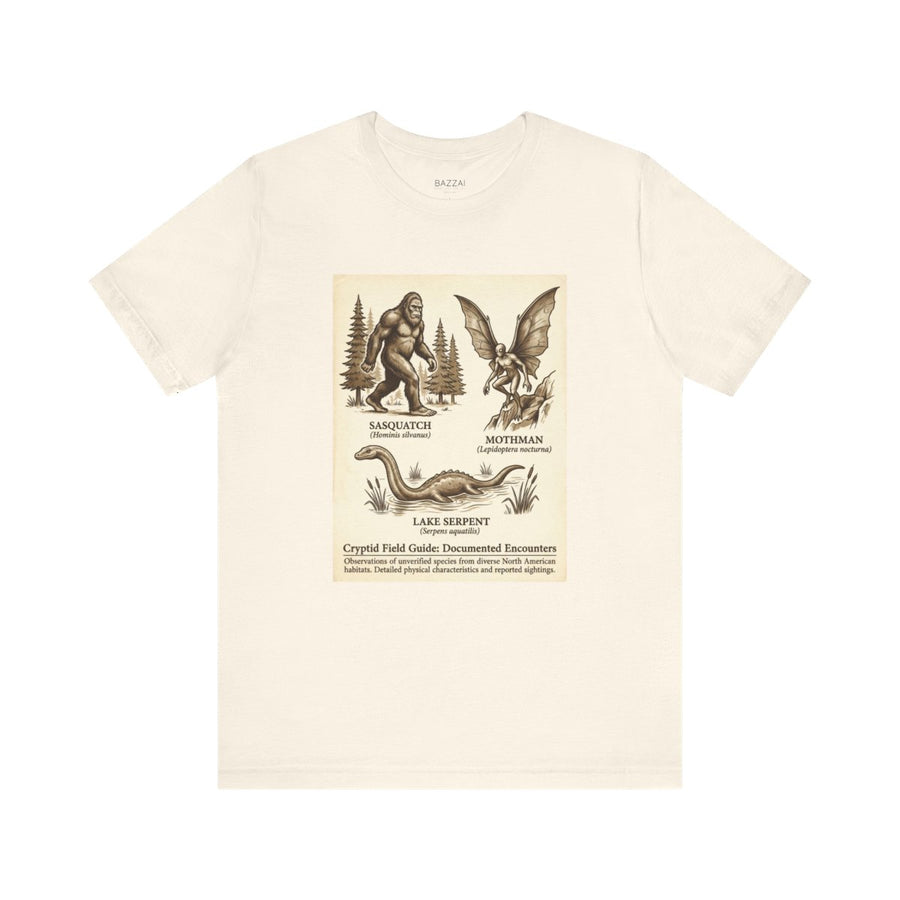 Cryptozoology T-Shirt — The Evidence Is Always Blurry