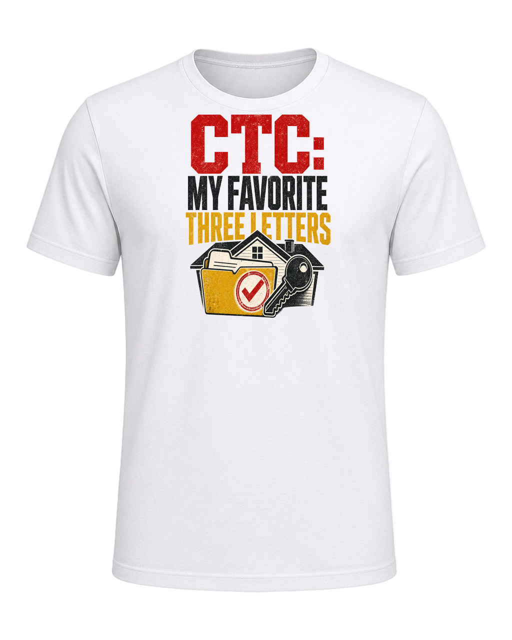 CTC: MY FAVORITE THREE LETTERS — White