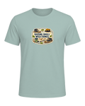 A vintage field-guide boy mom tee for anyone proudly raising small wild things. — Dusty Blue