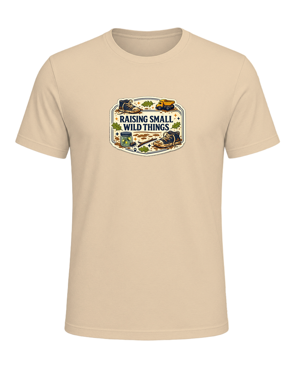 A vintage field-guide boy mom tee for anyone proudly raising small wild things. — Soft Cream