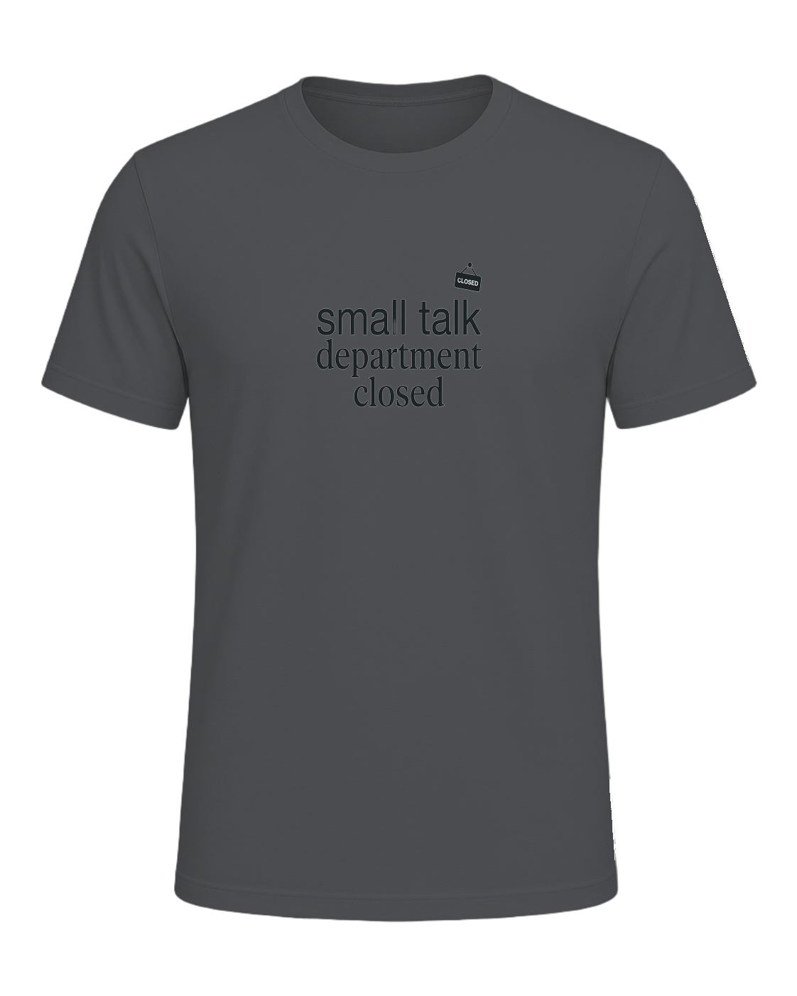 small talk department closed — Asphalt