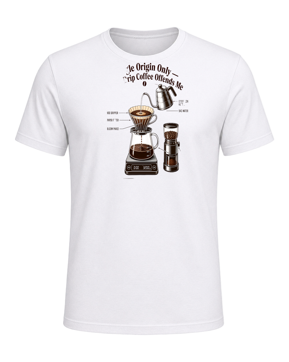 Coffee Snob — White