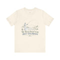 Fly Fishing T-Shirt — Standing in Cold Water on Purpose — angler t-shirt design