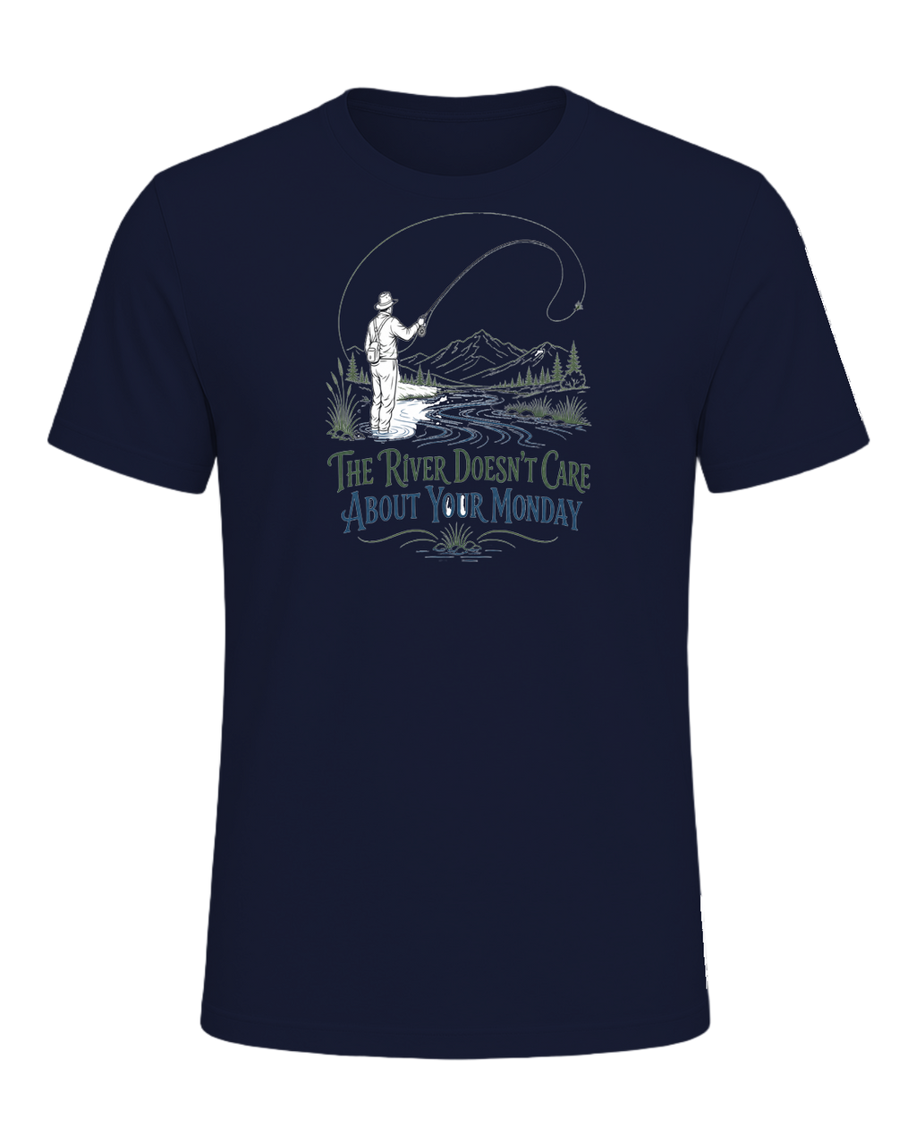 Fly Fishing — Navy