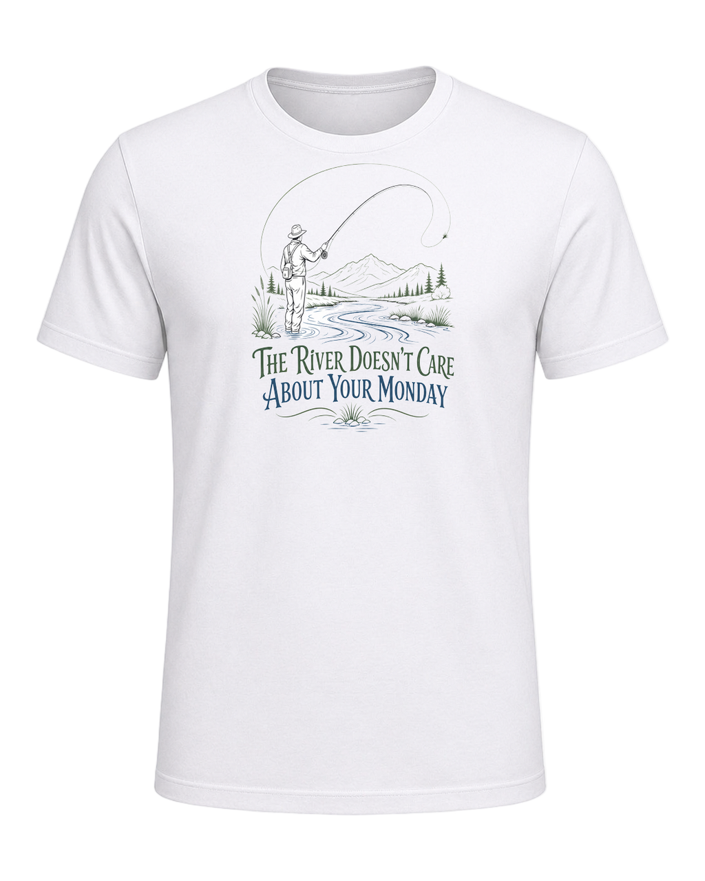 Fly Fishing — White