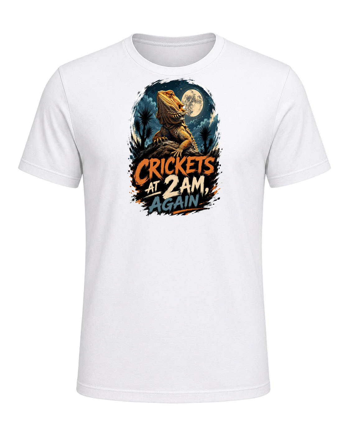 CRICKETS AT 2AM, AGAIN — White