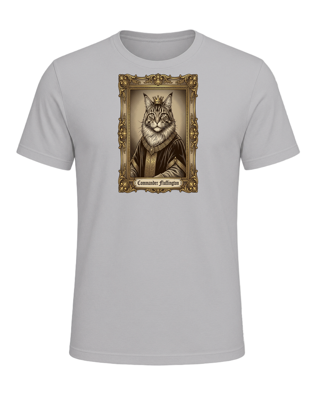 Maine Coon Royalty — Athletic Heather
