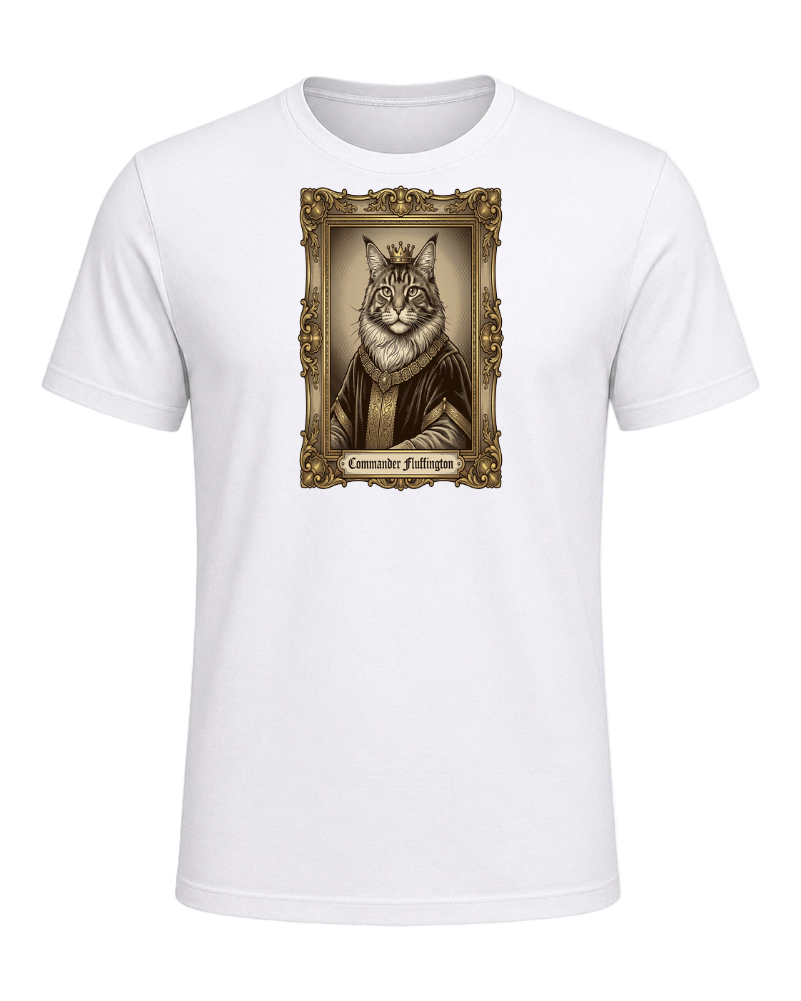 Maine Coon Royalty — White