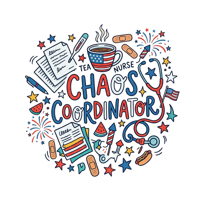 Chaos Coordinator - Colorful Sketch