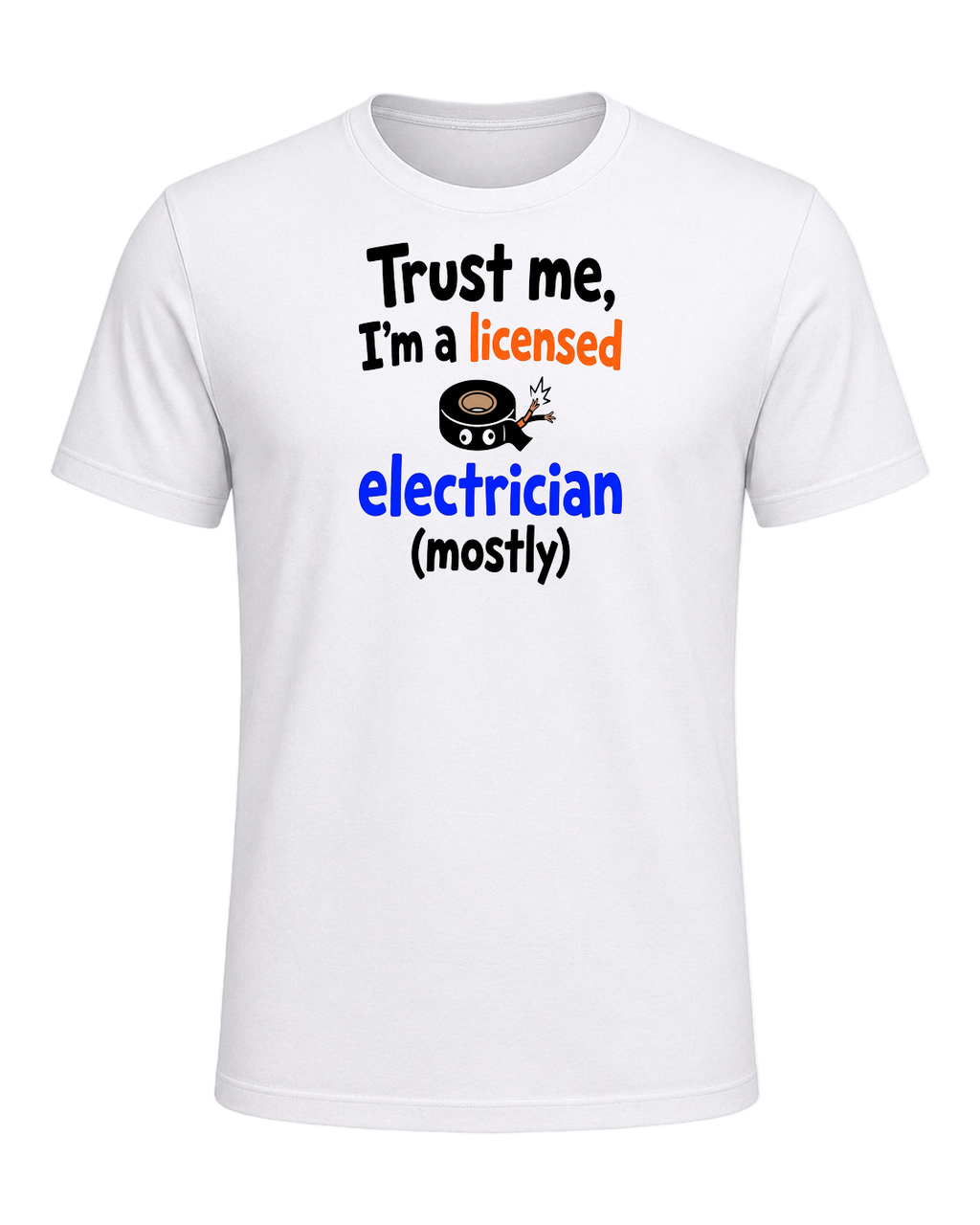 Trust me, I'm a licensed electrician (mostly) — White