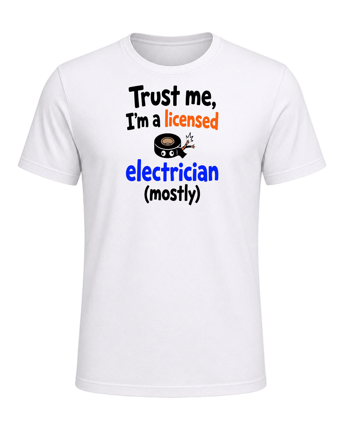 Trust me, I'm a licensed electrician (mostly) — White