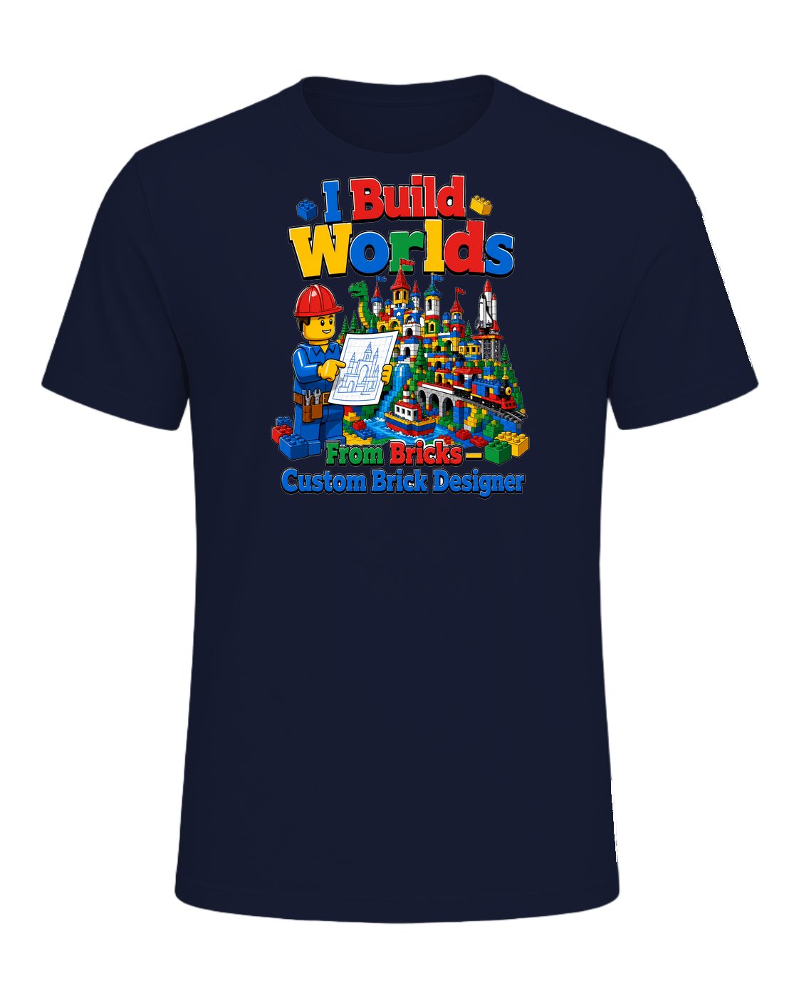 Brick Builder / Custom Brick Creations — Navy