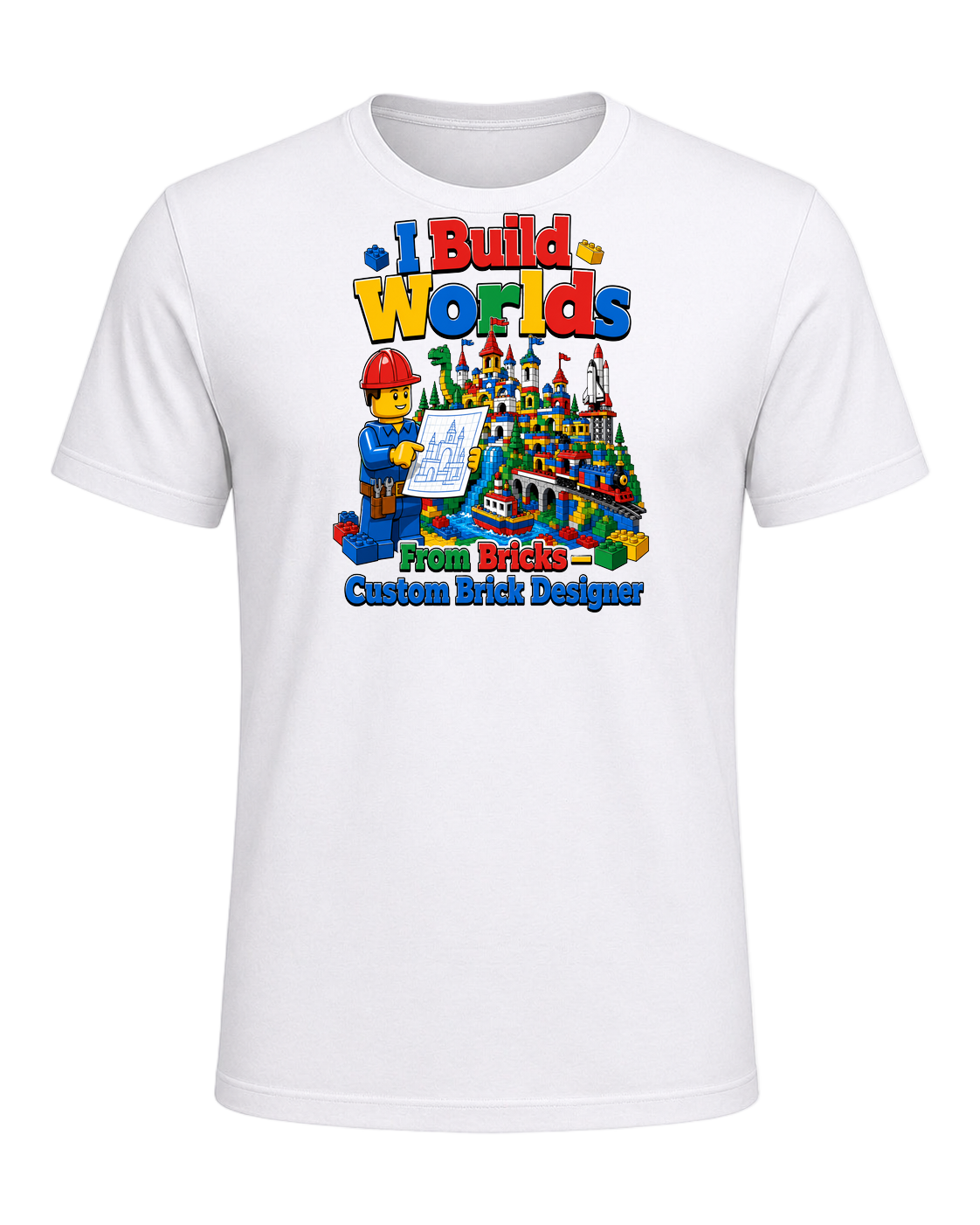 Brick Builder / Custom Brick Creations — White