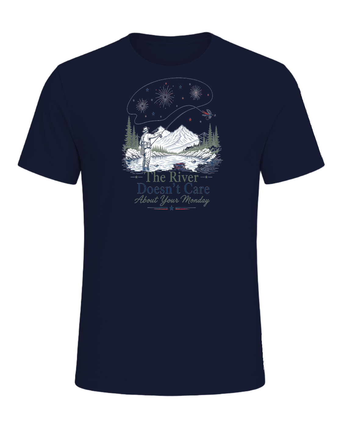 Fly Fishing — Navy
