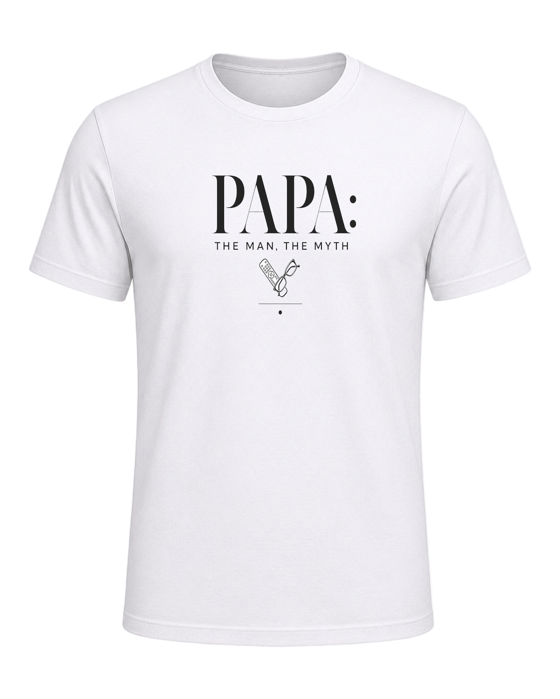 PAPA: THE MAN, THE MYTH — White