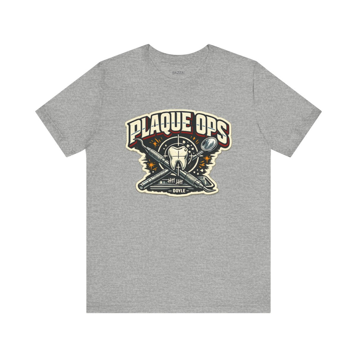 Dental Hygiene Gift T-Shirt — Plaque Ops — t-shirt design by Hank