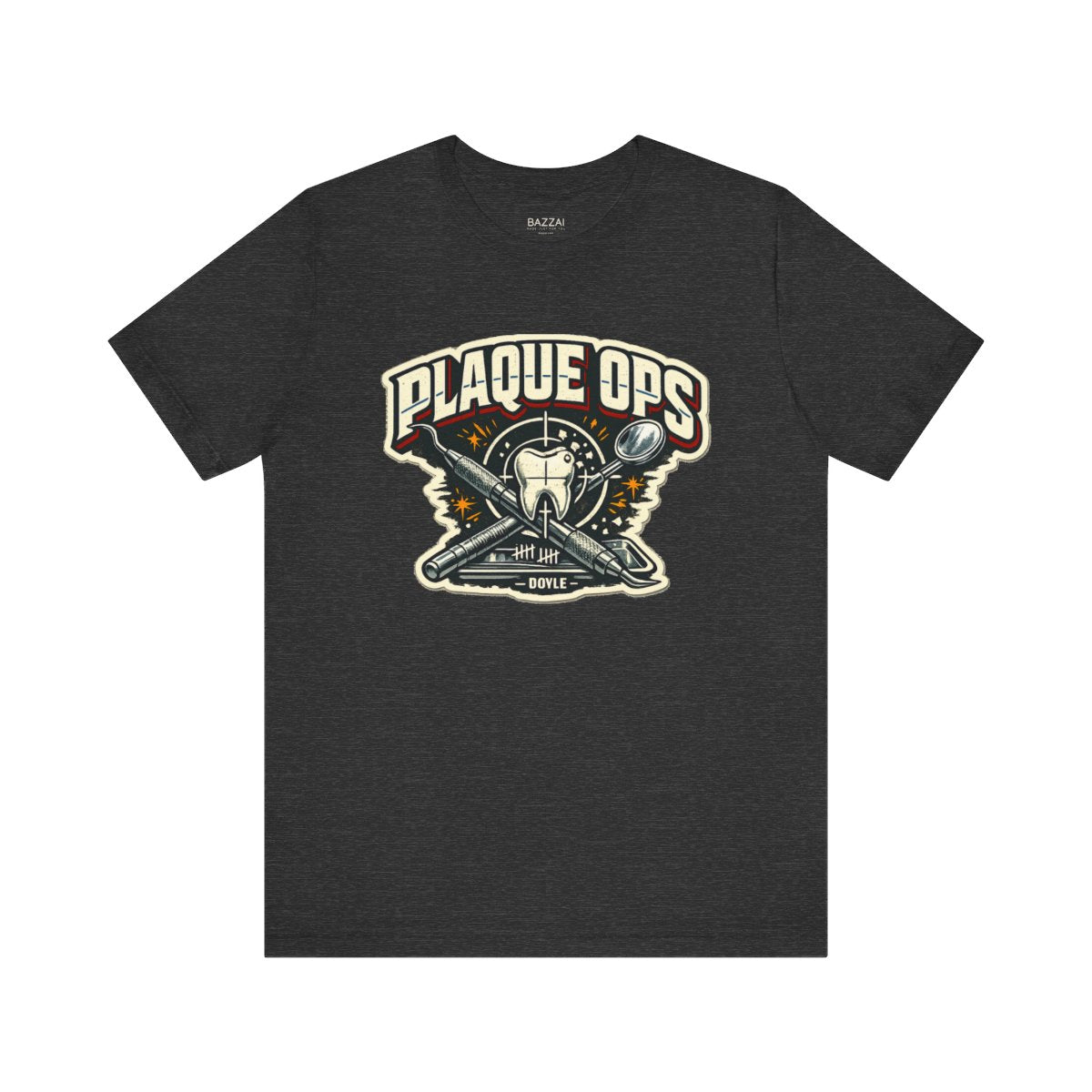 Dental Hygiene Gift T-Shirt — Plaque Ops — t-shirt design by Hank