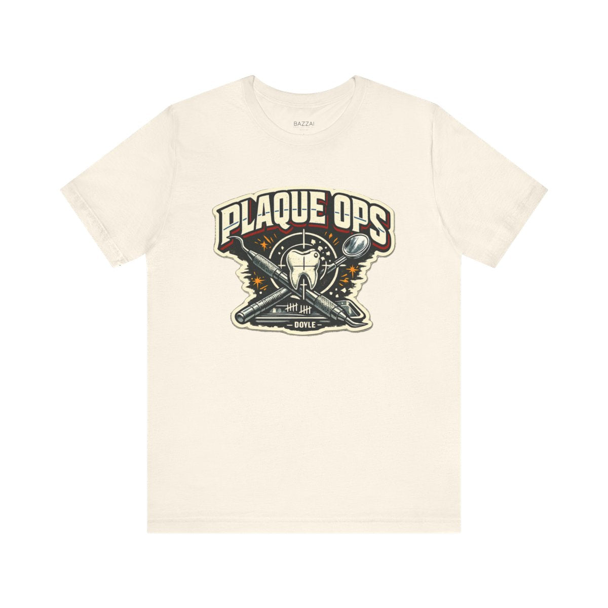 Dental Hygiene Gift T-Shirt — Plaque Ops — t-shirt design by Hank