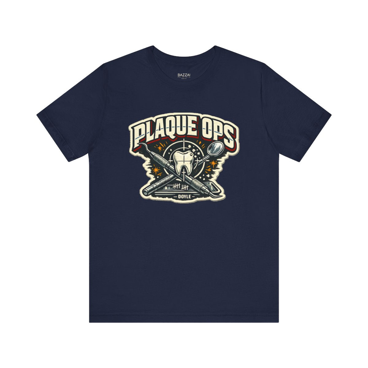 Dental Hygiene Gift T-Shirt — Plaque Ops — t-shirt design by Hank