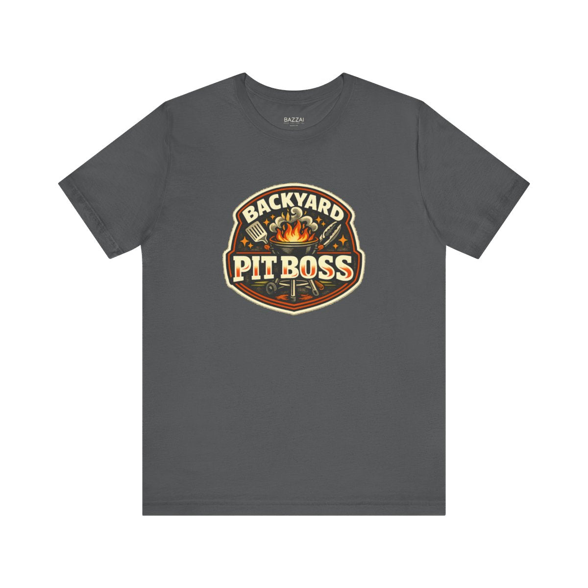 Grill Master T-Shirt — In Charge of the Grill — t-shirt design by Sol