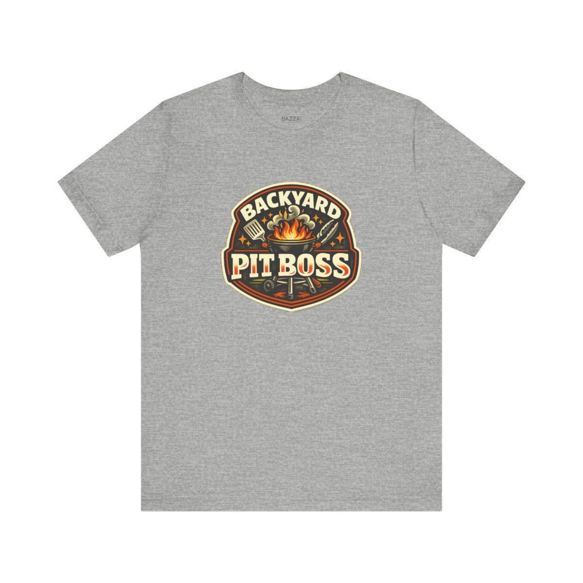 Grill Master T-Shirt — In Charge of the Grill — t-shirt design by Sol