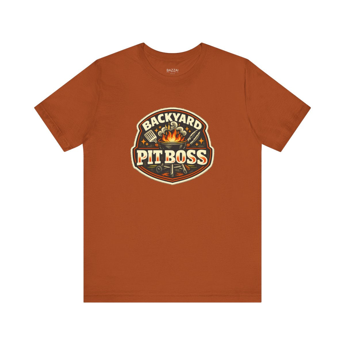 Grill Master T-Shirt — In Charge of the Grill — t-shirt design by Sol