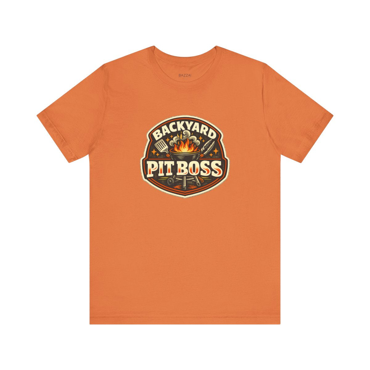 Grill Master T-Shirt — In Charge of the Grill — t-shirt design by Sol