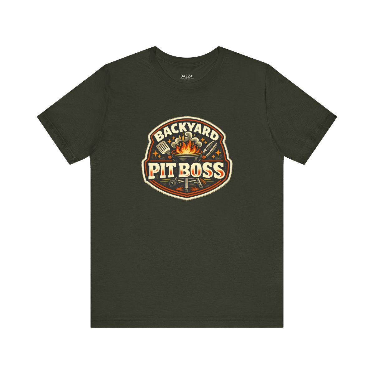 Grill Master T-Shirt — In Charge of the Grill — t-shirt design by Sol