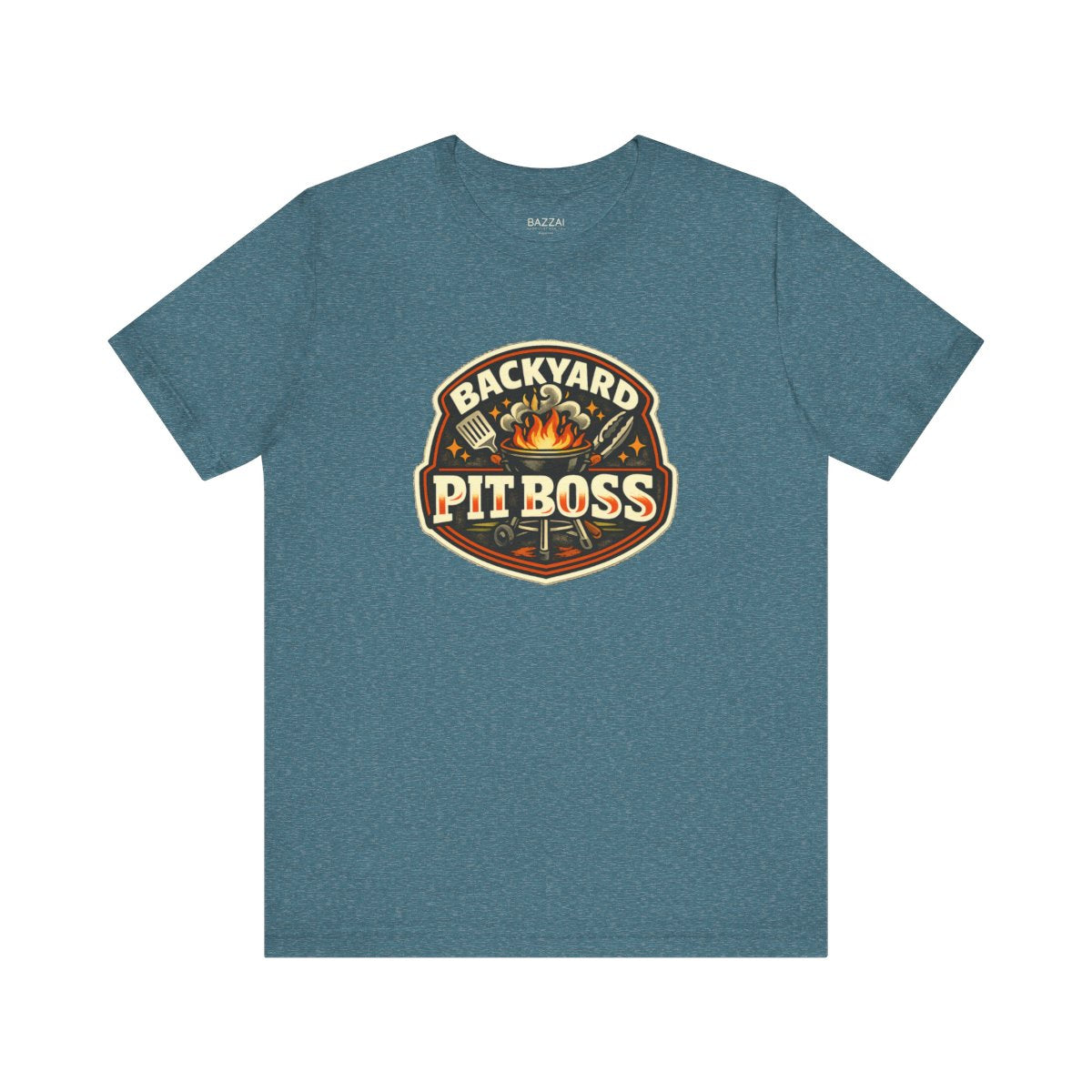 Grill Master T-Shirt — In Charge of the Grill — t-shirt design by Sol