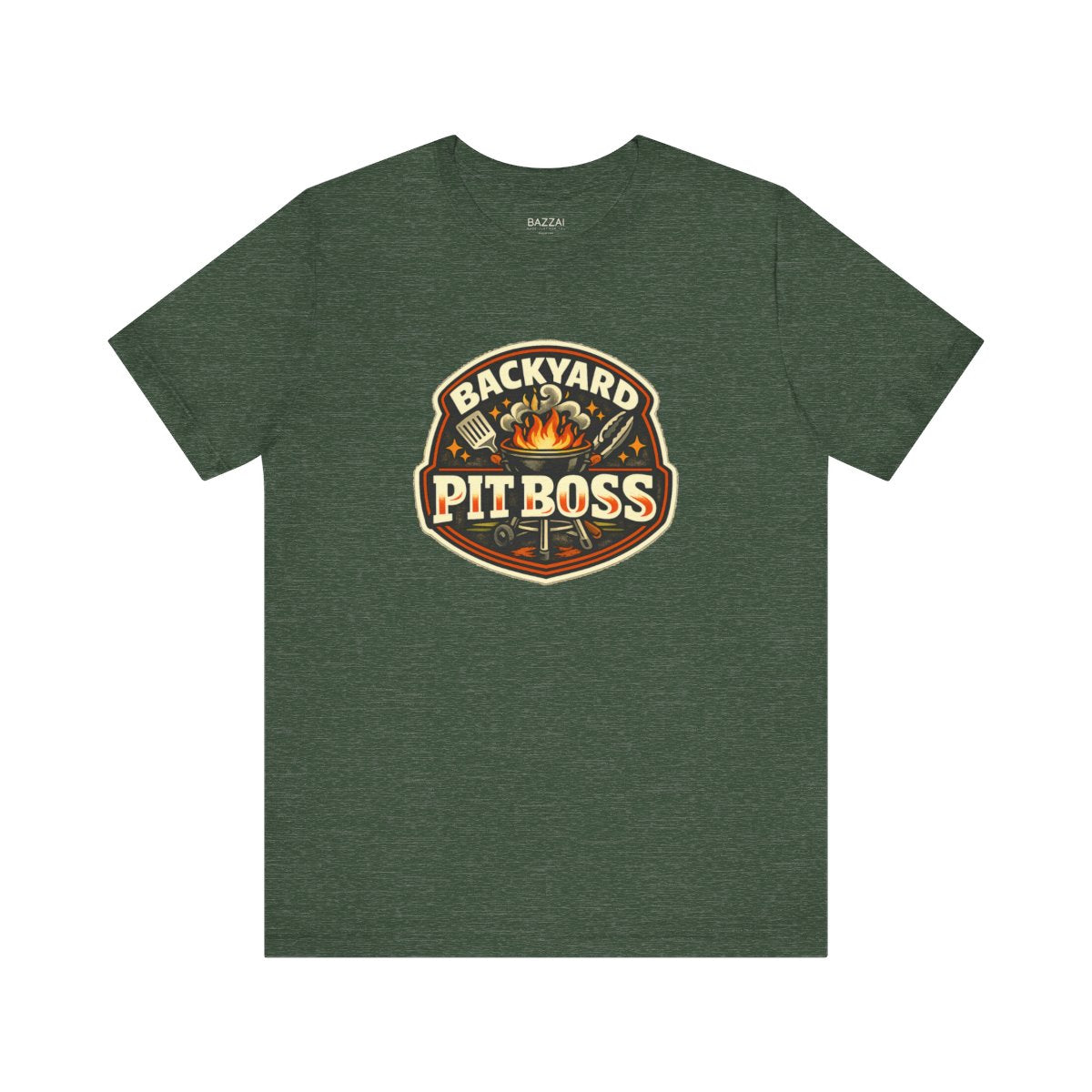 Grill Master T-Shirt — In Charge of the Grill — t-shirt design by Sol