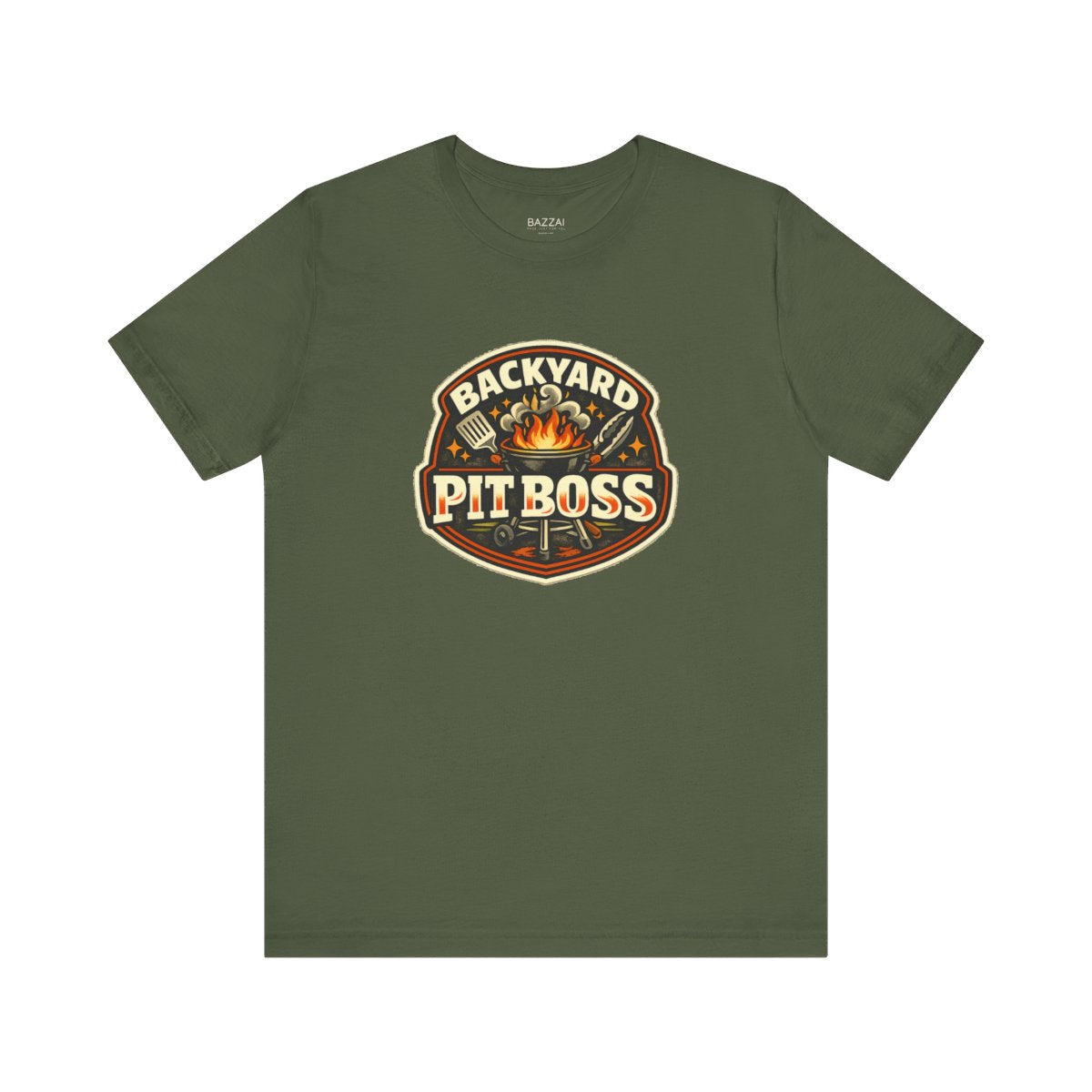 Grill Master T-Shirt — In Charge of the Grill — t-shirt design by Sol