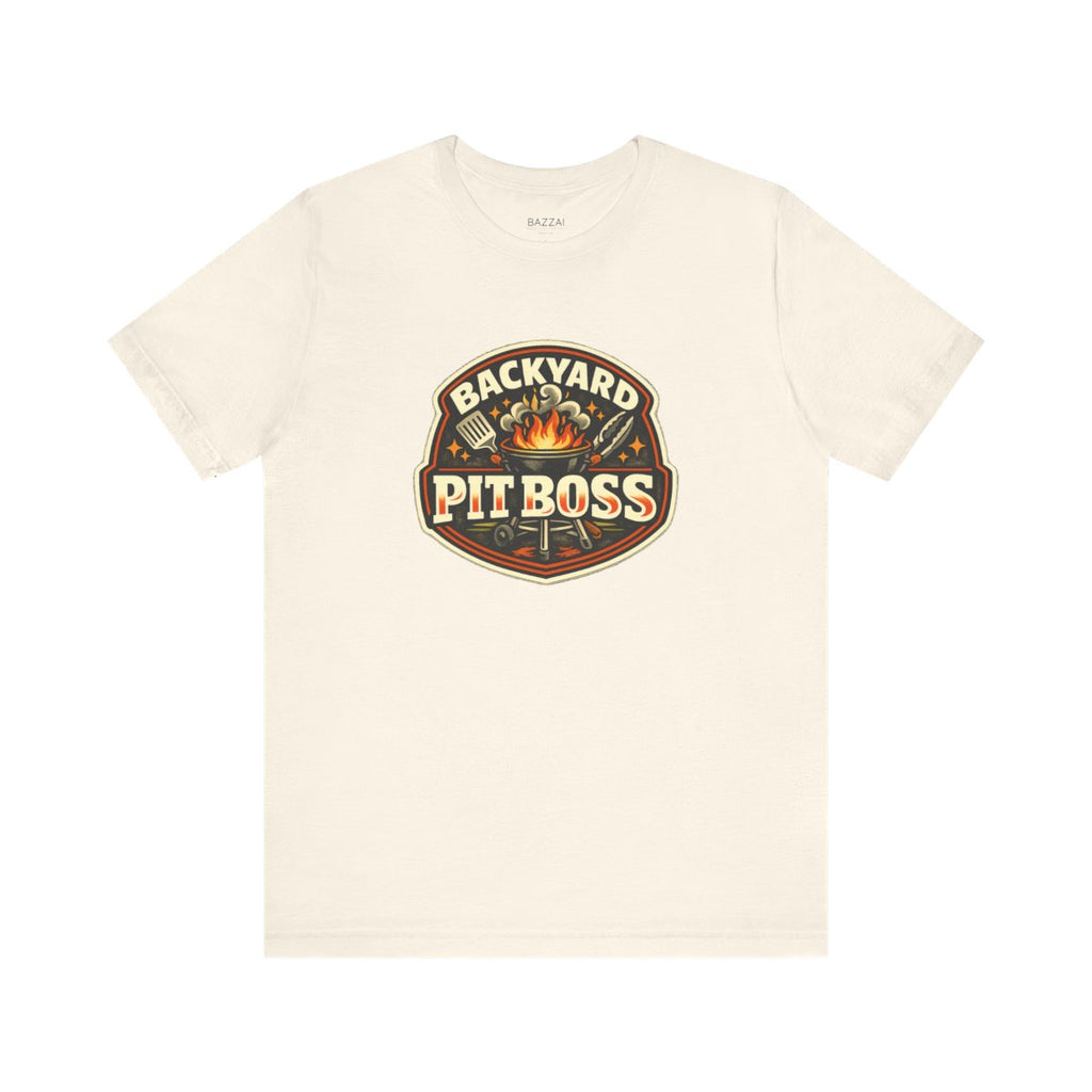 Grill Master T-Shirt — In Charge of the Grill — t-shirt design by Sol