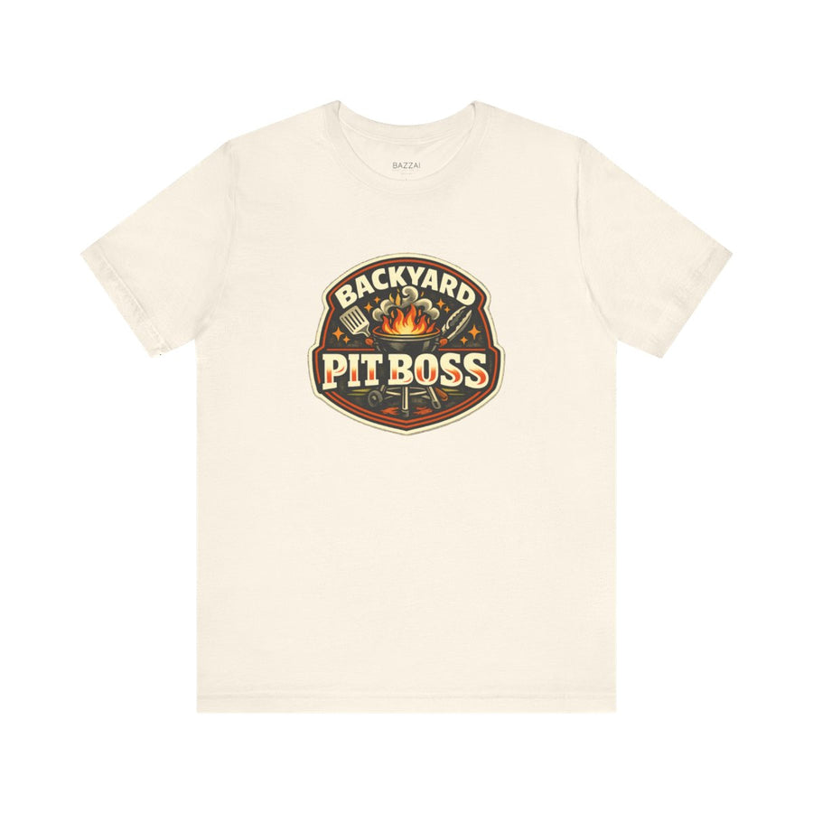 Grill Master T-Shirt — In Charge of the Grill