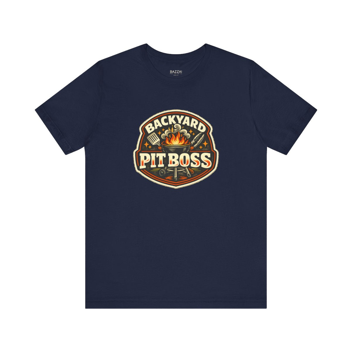 Grill Master T-Shirt — In Charge of the Grill — t-shirt design by Sol