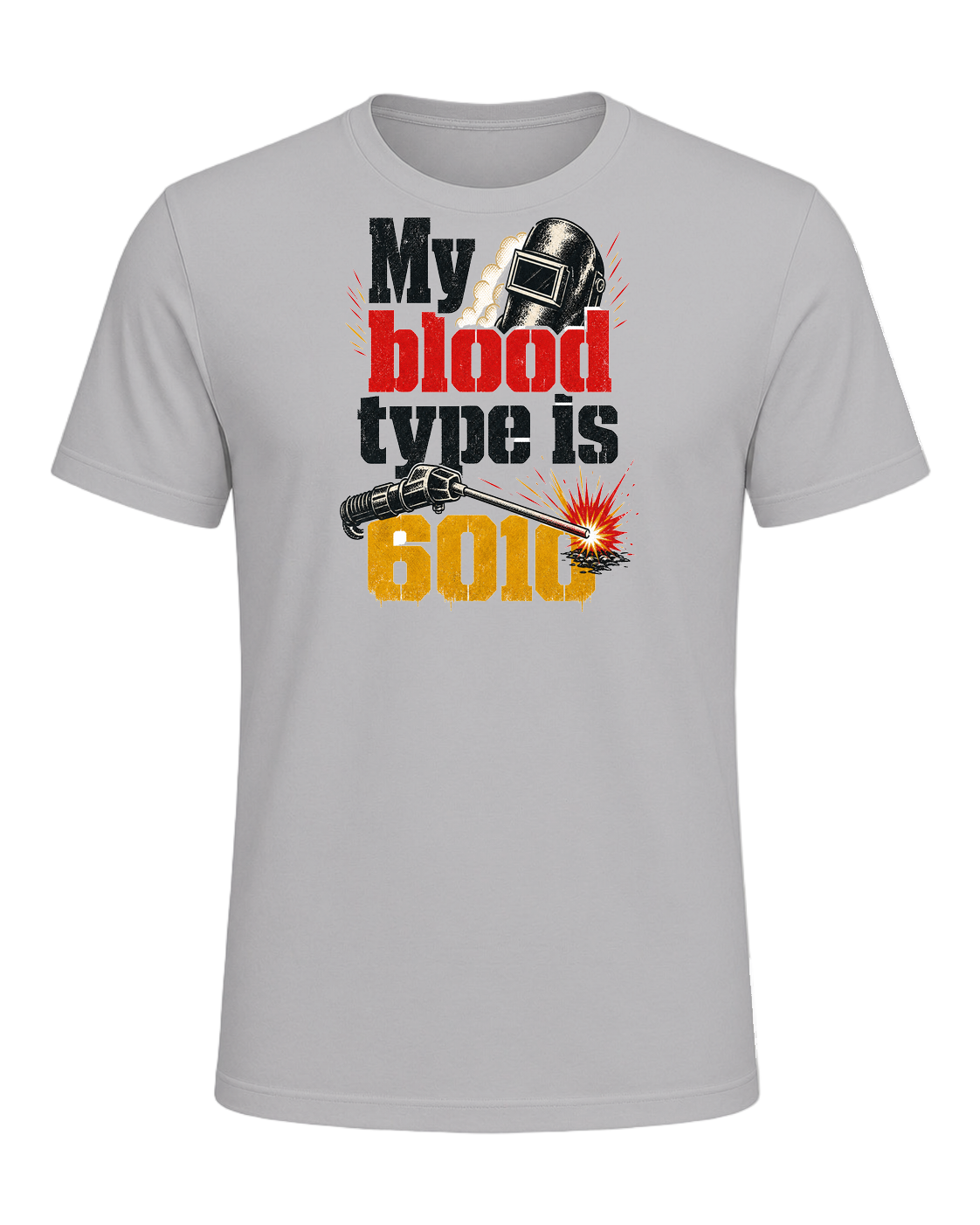 My blood type is 6010 — Athletic Heather