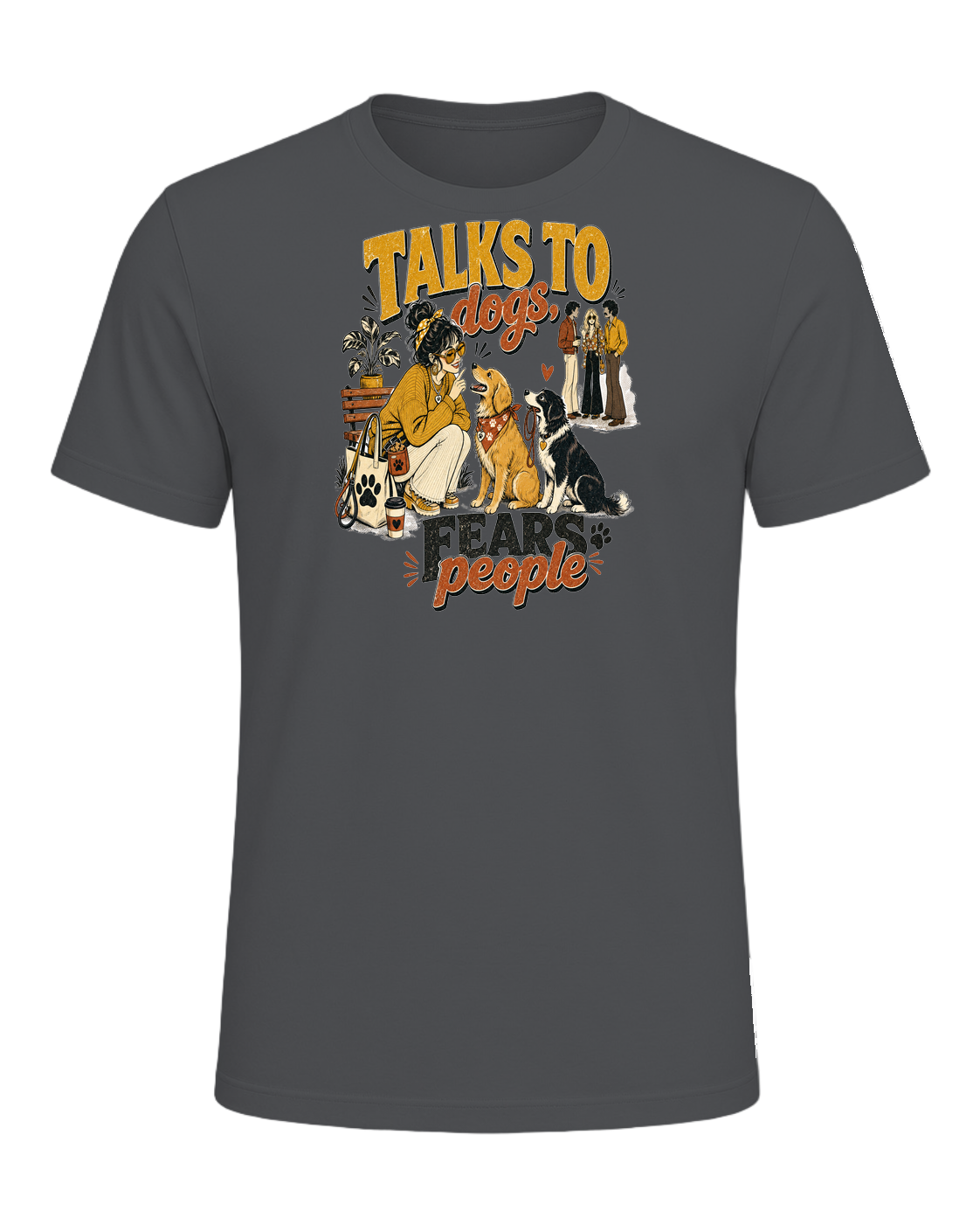 Talks to dogs, fears people — Asphalt