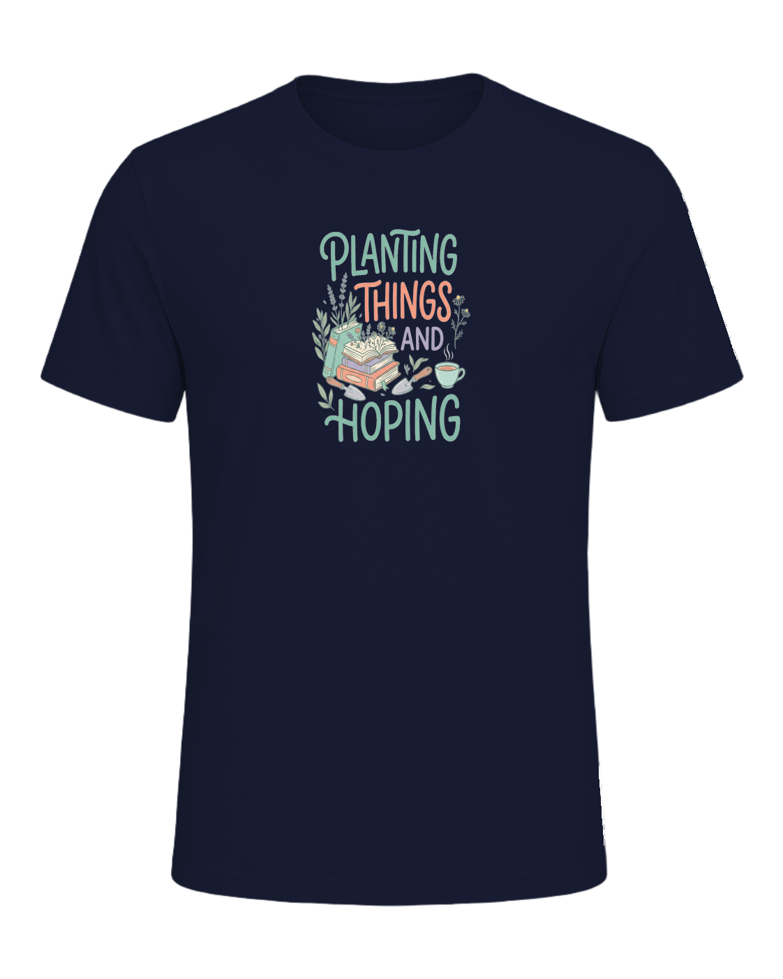 PLANTING THINGS AND HOPING — Navy