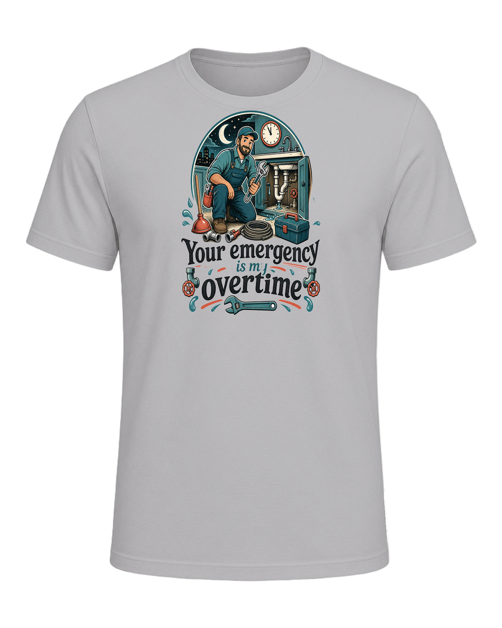 Your emergency is my overtime — Athletic Heather