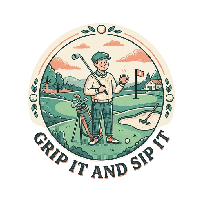 GRIP IT AND SIP IT — Scenic Vignette Art
