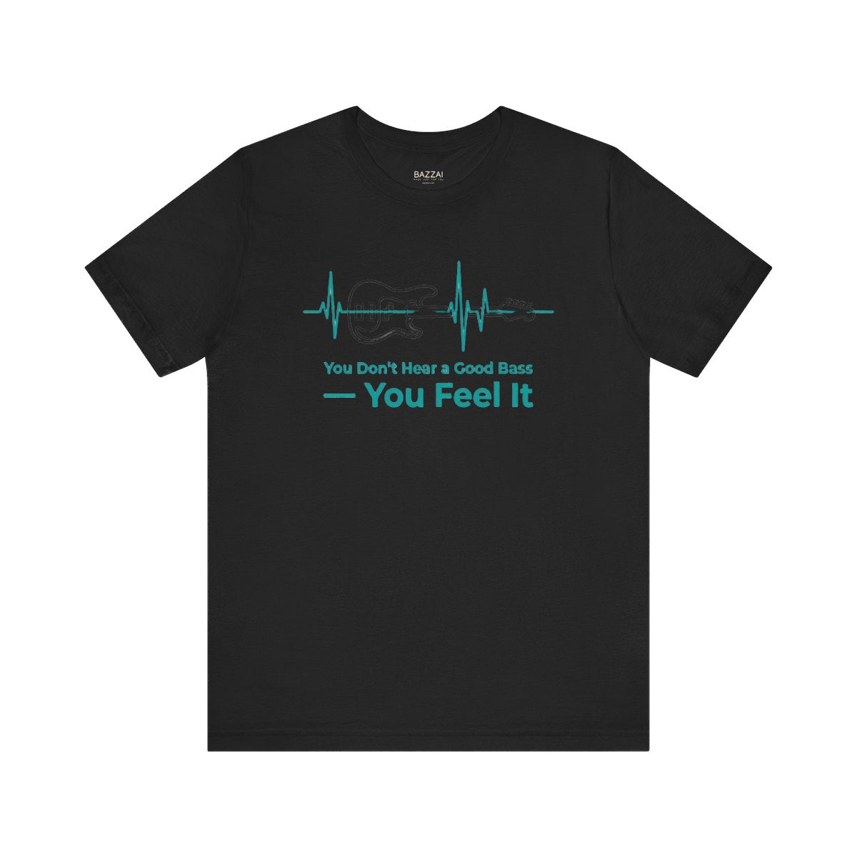Bass Player T-Shirt — Nobody Notices Until You Stop — running t-shirt design
