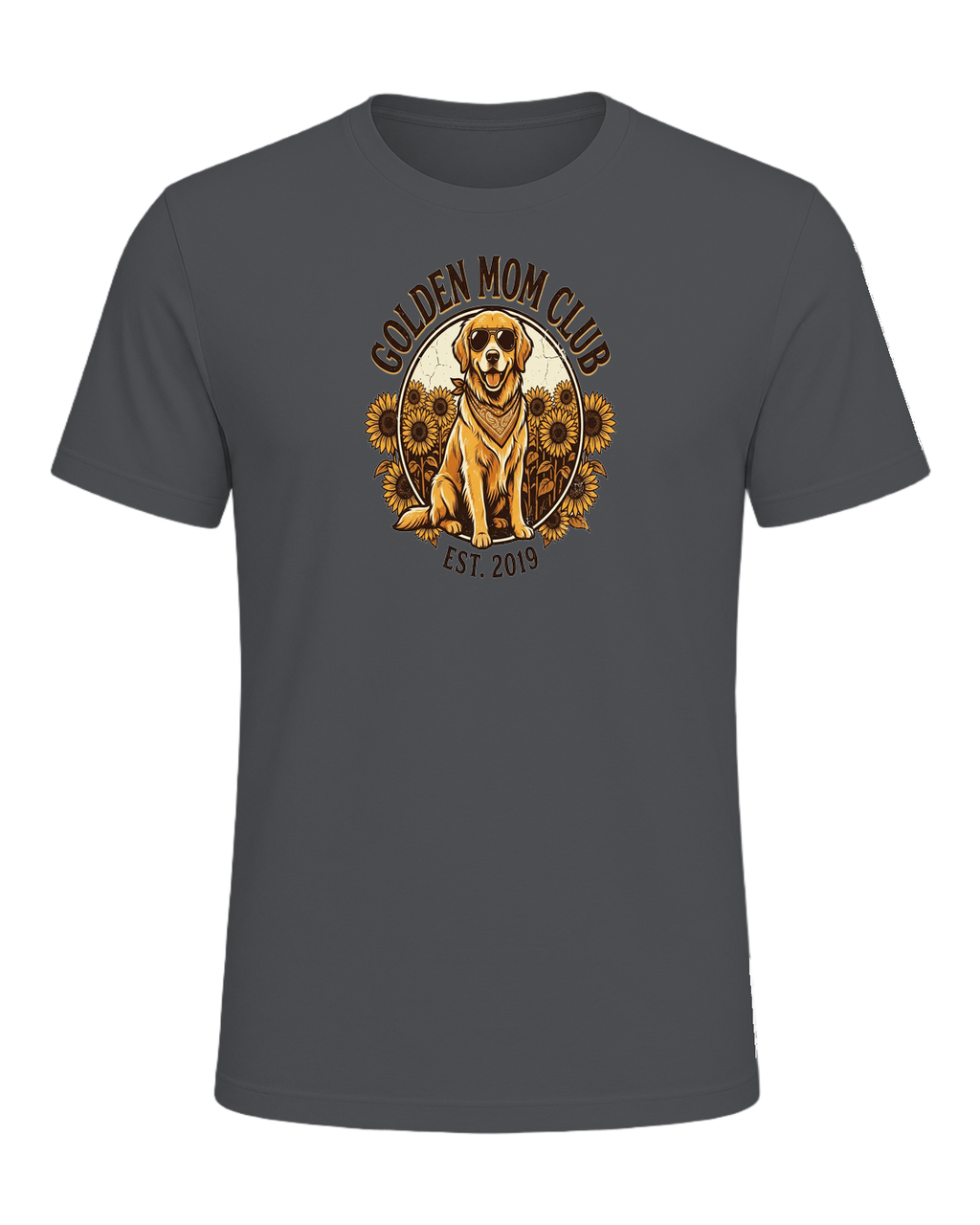 Golden Retriever Mom — Asphalt