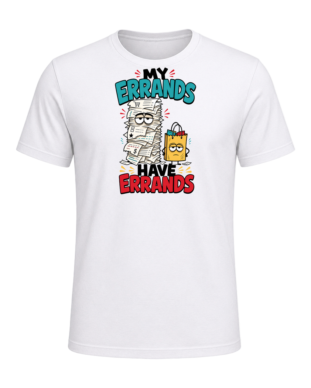 My Errands Have Errands — White