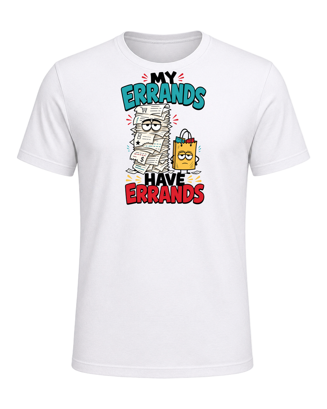 My Errands Have Errands — White
