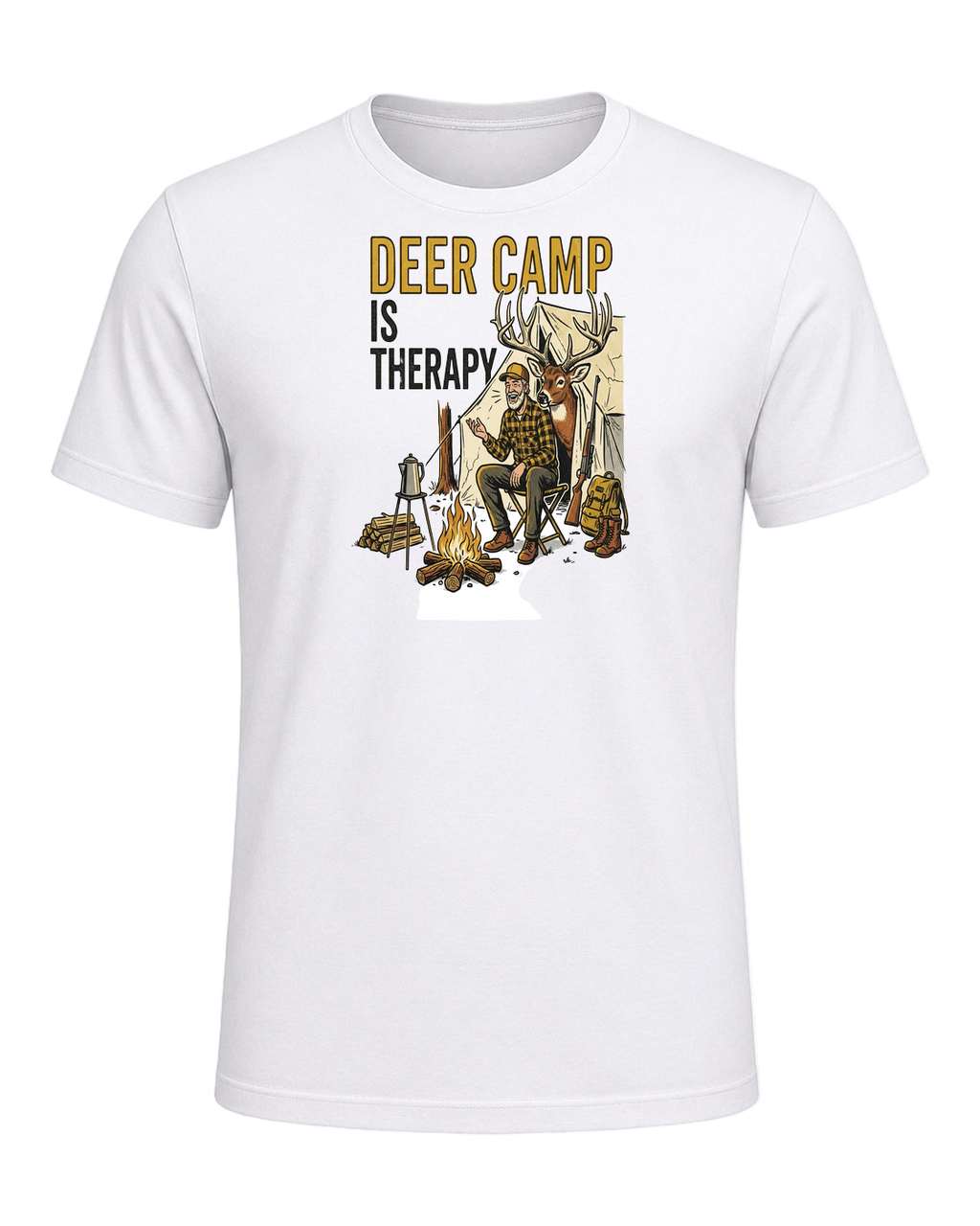 DEER CAMP IS THERAPY — White