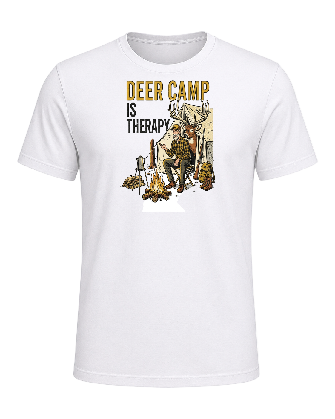 DEER CAMP IS THERAPY — White