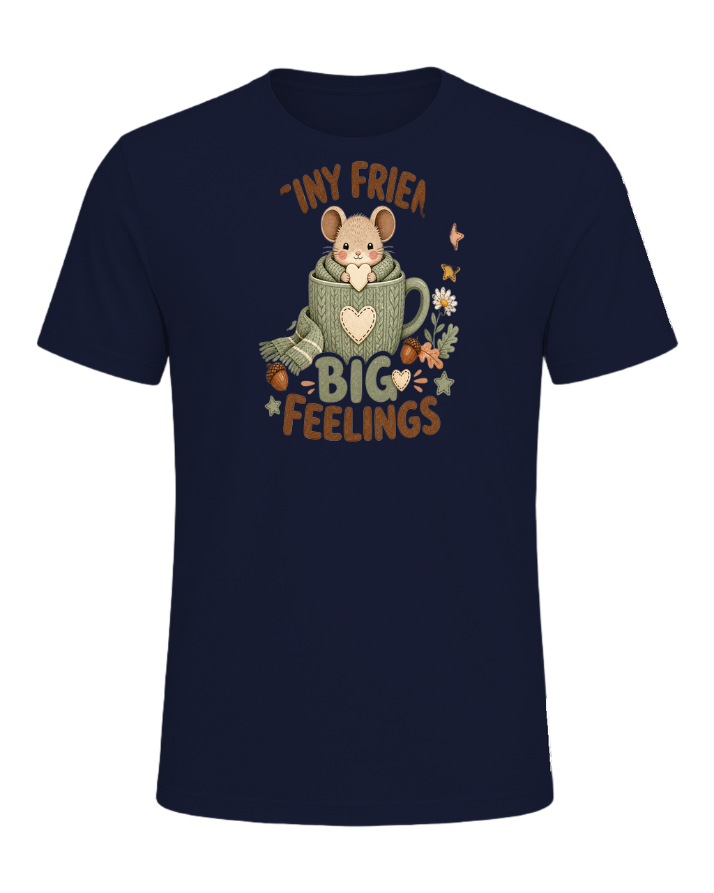 TINY FRIEND BIG FEELINGS — Navy