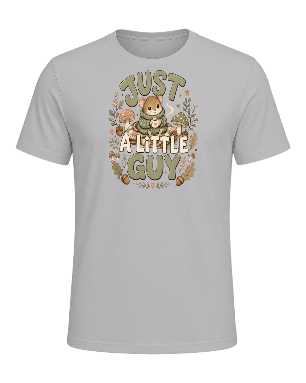 JUST A LITTLE GUY — Athletic Heather